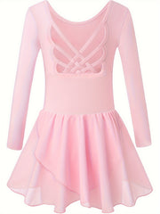 95 Cotton Sweet Girls Crisscross Back Ballet Leotard