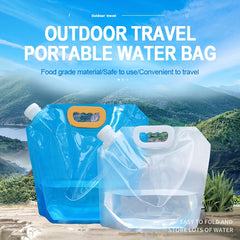 5L Foldable Portable Water Bag for Outdoor Camping Hiking
