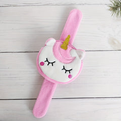 Mini Plush Unicorn Coin Purse Bracelet for Girls