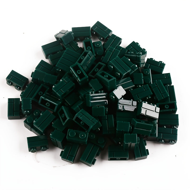 120pc Brick Wall Tiles Building Blocks for DIY Architecture Kit