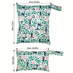 2pcs Sanitary Napkin Diaper Storage Hanging Bag
