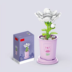 Flower Building Block Toys Jasmine & Hyacinth Model Gift