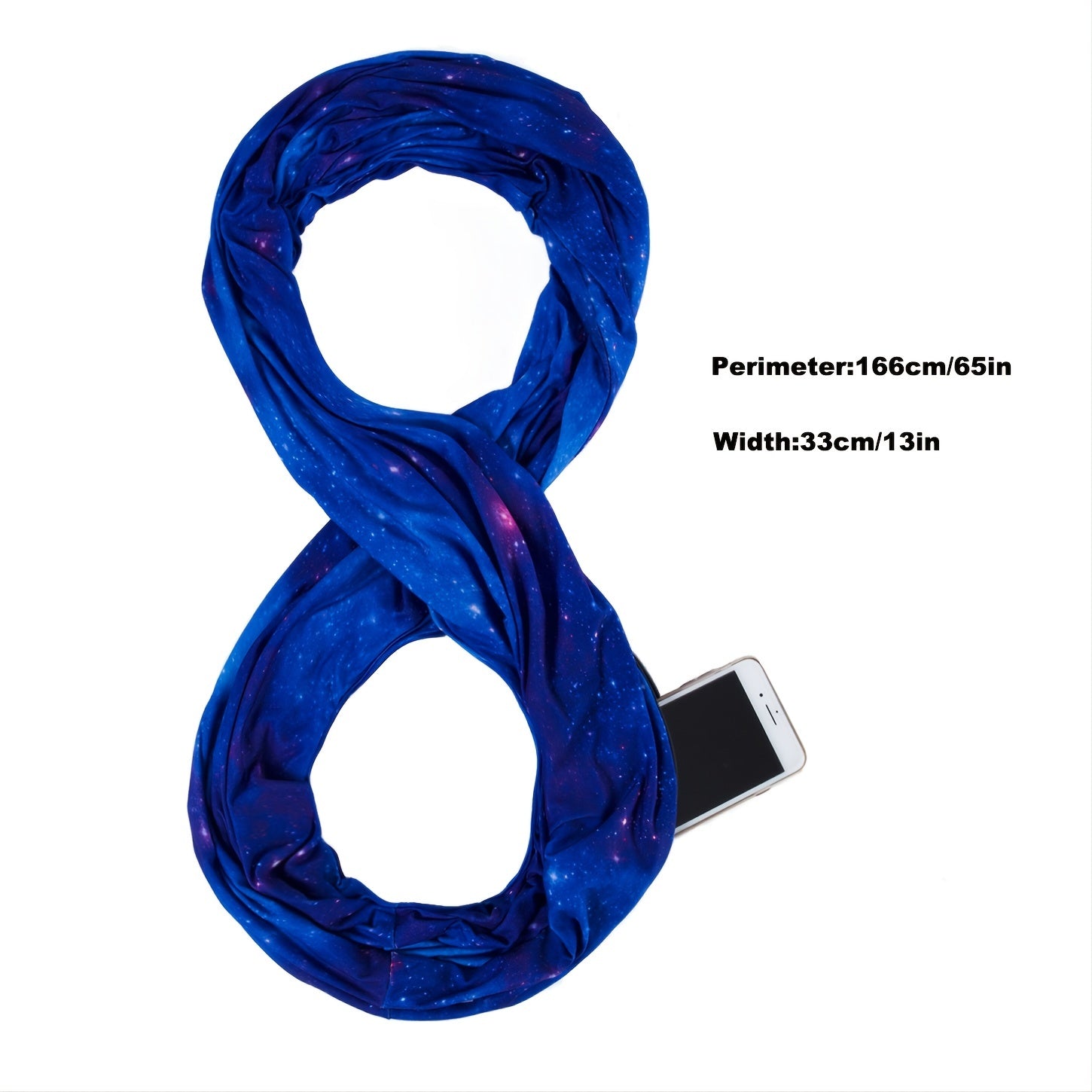 Soft Multicolor Infinity Scarf Light Weight Solid Colors Infinity Scarf