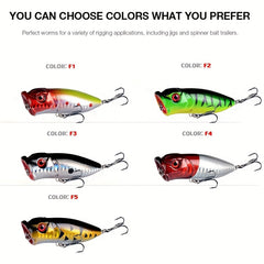 1pc Topwater Popper Bass Crankbait 6 12g Fishing Lure Wobblers Tackle
