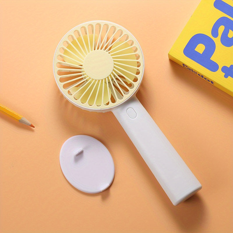 USB Rechargeable Handheld Fan with Base