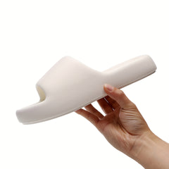 Men's Casual Slip On Platform Slides Unisex Open Toe Anti skid Slippers