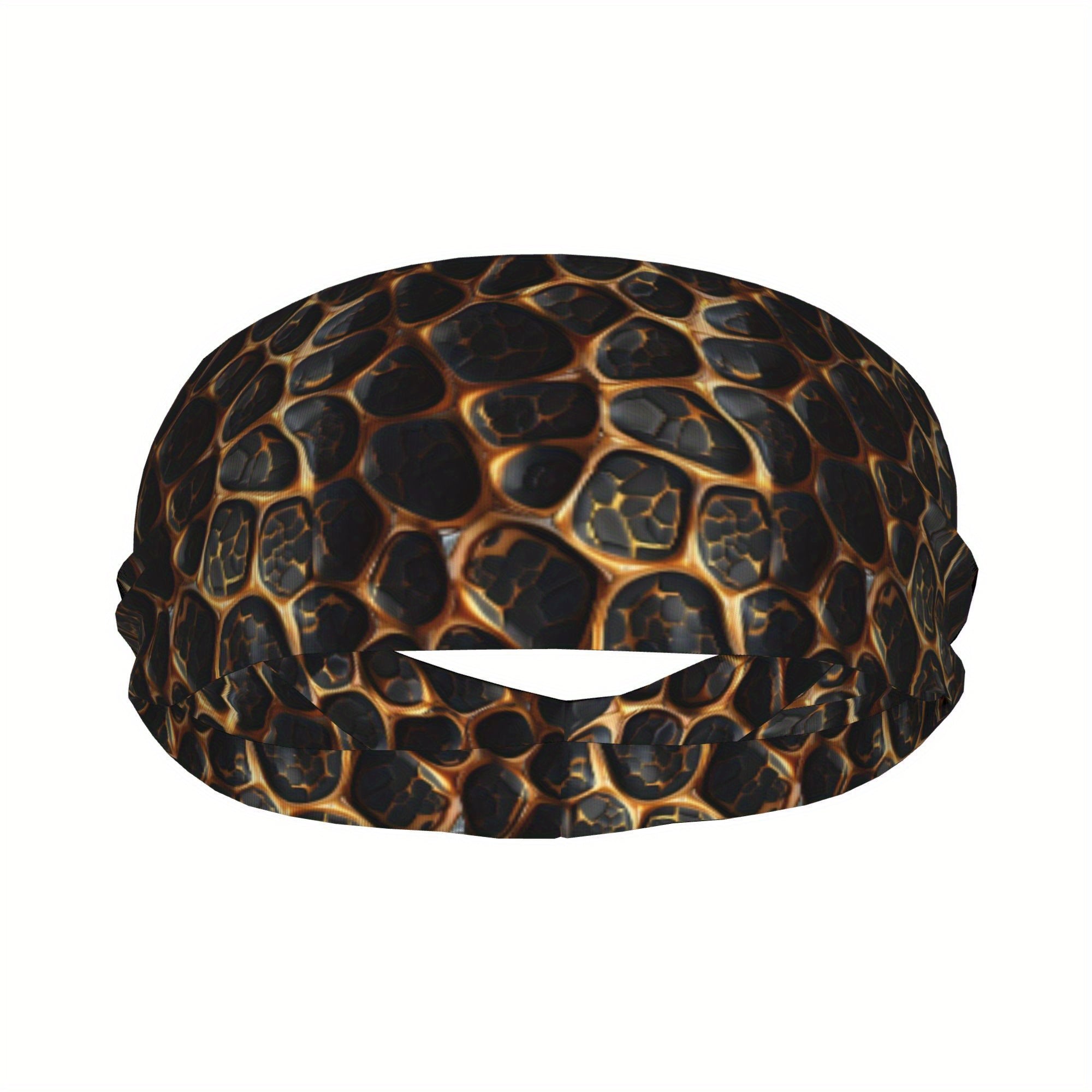 Unisex Sports Headband Sweat Wicking Breathable Polyester