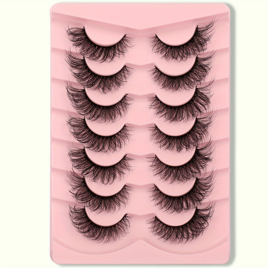 Fox Eye 3D False Eyelashes Natural Look Dramatic Volume