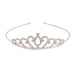 Rhinestone Crown Princess Headband for Wedding Prom Party