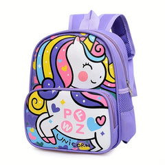 Kids Cartoon Pony Backpacks School Bag