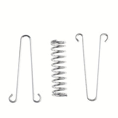 5pcs Tent Wind Rope Spring Buckles Camping Tensioner Clips Awning Tightener