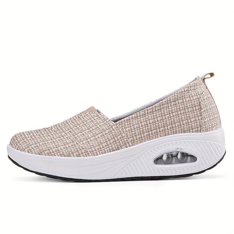 Sunflower Slip On Running Shoes with Shock Absorption