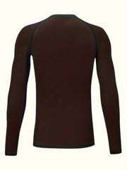 2pcs Kids Compression Thermal Set Long Sleeve Crew Neck Pullover Matching Pants