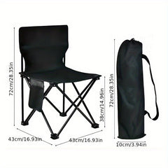 Portable Outdoor Folding Chair for Camping Travel Fishing