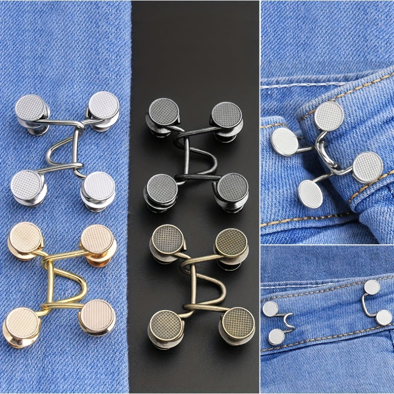 Detachable Buttons For Jeans Waist Adjustment Buckle Waist Tightener
