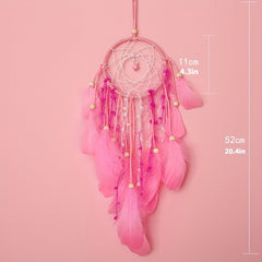 Bohemia Dream Catcher Feather Hanging With Star Home Decoration