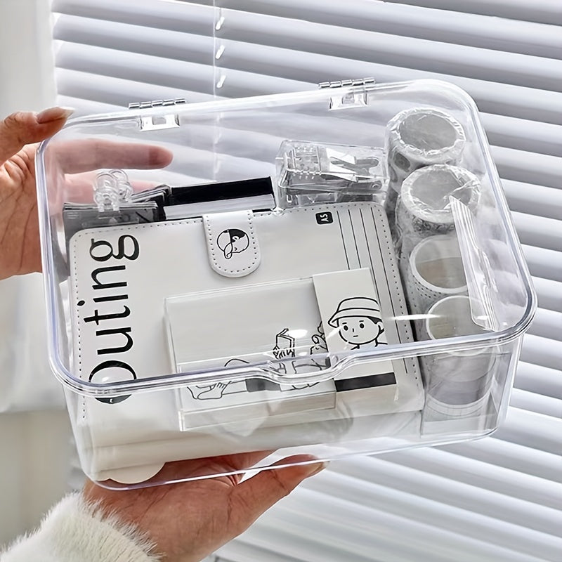 Office Supplies Storage Box Large Capacity for Tidy Workspace