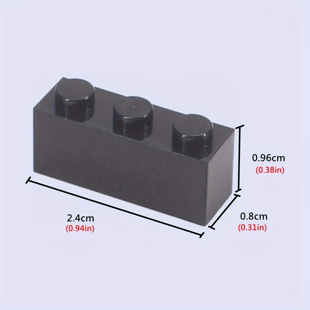 20pcs Sixteen Colors Building Blocks High Wall Bricks DIY Scenery Toys