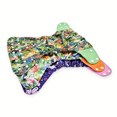 Adjustable Reusable Baby Cloth Diaper 3-15kg Boys & Girls