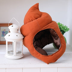 Funny Poop Hat Big Poop Head Cover Hip hop Headgear Props