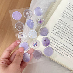 3D Sealing Wax Stickers Journal Decoration Small Stickers
