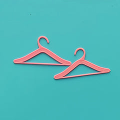 20pcs Plastic Kids Doll Accessory Mini Hanger For 1 6 Dolls Toy Gift
