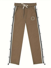 Men's Active Loose Pants With Pockets Outdoor Fitness Trousers
