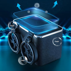 Car Armrest Storage Box Cup Holder Organizer
