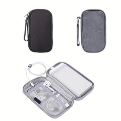 Portable Cable Storage Bag Electronics Organizer Earphone Bag