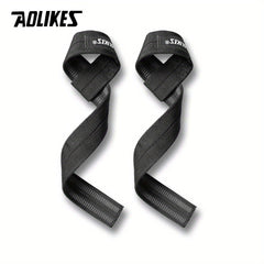 Aolikes 1 Pair Lifting Wrist Straps for Weightlifting Powerlifting