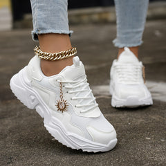 Sun Decor Chunky Sneakers Breathable Running Shoes Dad Shoes