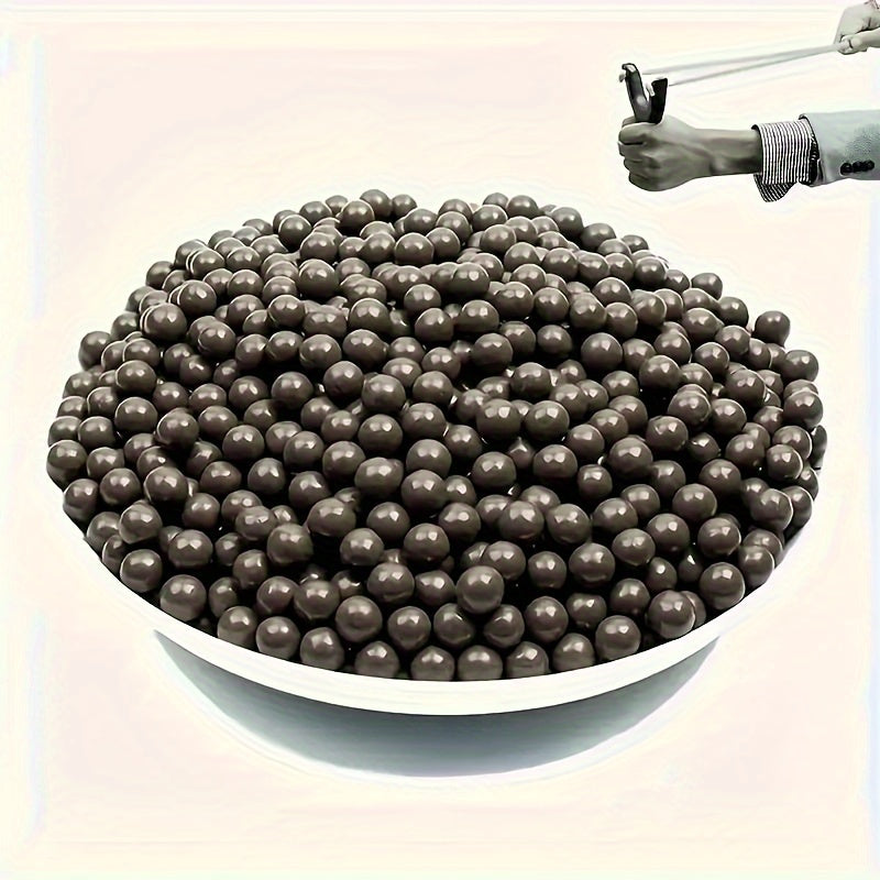 300-600pcs 8mm Hard Clay Balls Slingshot Ammo