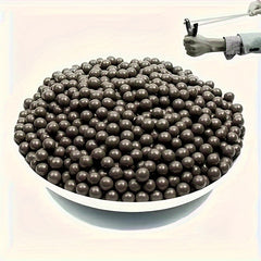 300-600pcs 8mm Hard Clay Balls Slingshot Ammo