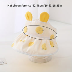 Cute Animal Sunshade Baby Hat with Empty Top