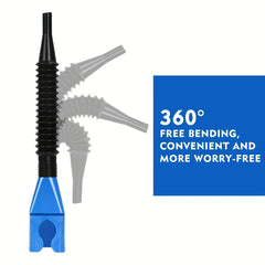 PMMJ Plastic Car Motorcycle Refueling Funnel Filter Tool