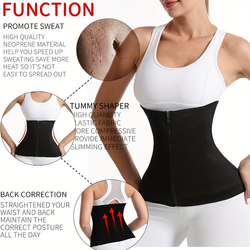 Adjustable Body Sweat Shaper Waist Trimmer Sauna Suit