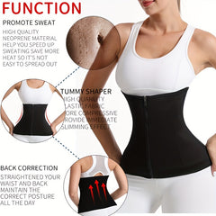 Adjustable Body Sweat Shaper Waist Trimmer Sauna Suit