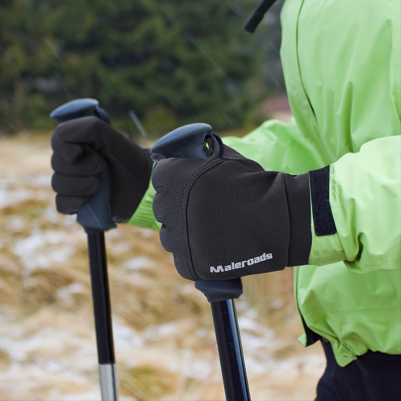 Windproof Touch Screen Fleece Gloves for Men and Women