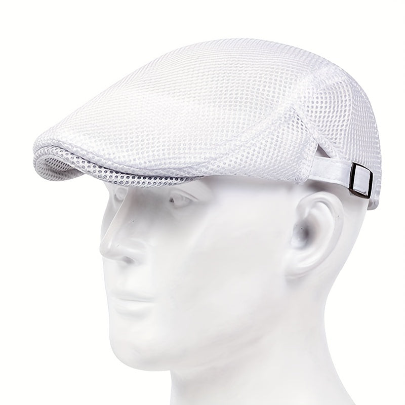 Casual Summer British Beret Spring Sun Breathable for Men Women