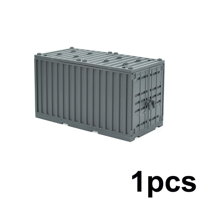 MOC Military Building Blocks Containers Weapon Boxes Accessories