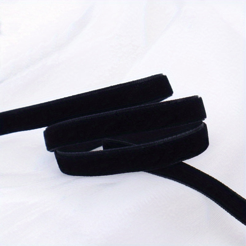 5 Yards Velvet Ribbon Lace Craft Ribbon for Christmas Decoration