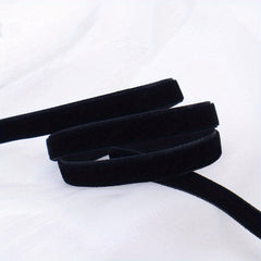 5 Yards Velvet Ribbon Lace Craft Ribbon for Christmas Decoration