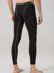 Men's Sports Tight Bottom Pants Autumn Winter Outdoor Running Training Quick Dry