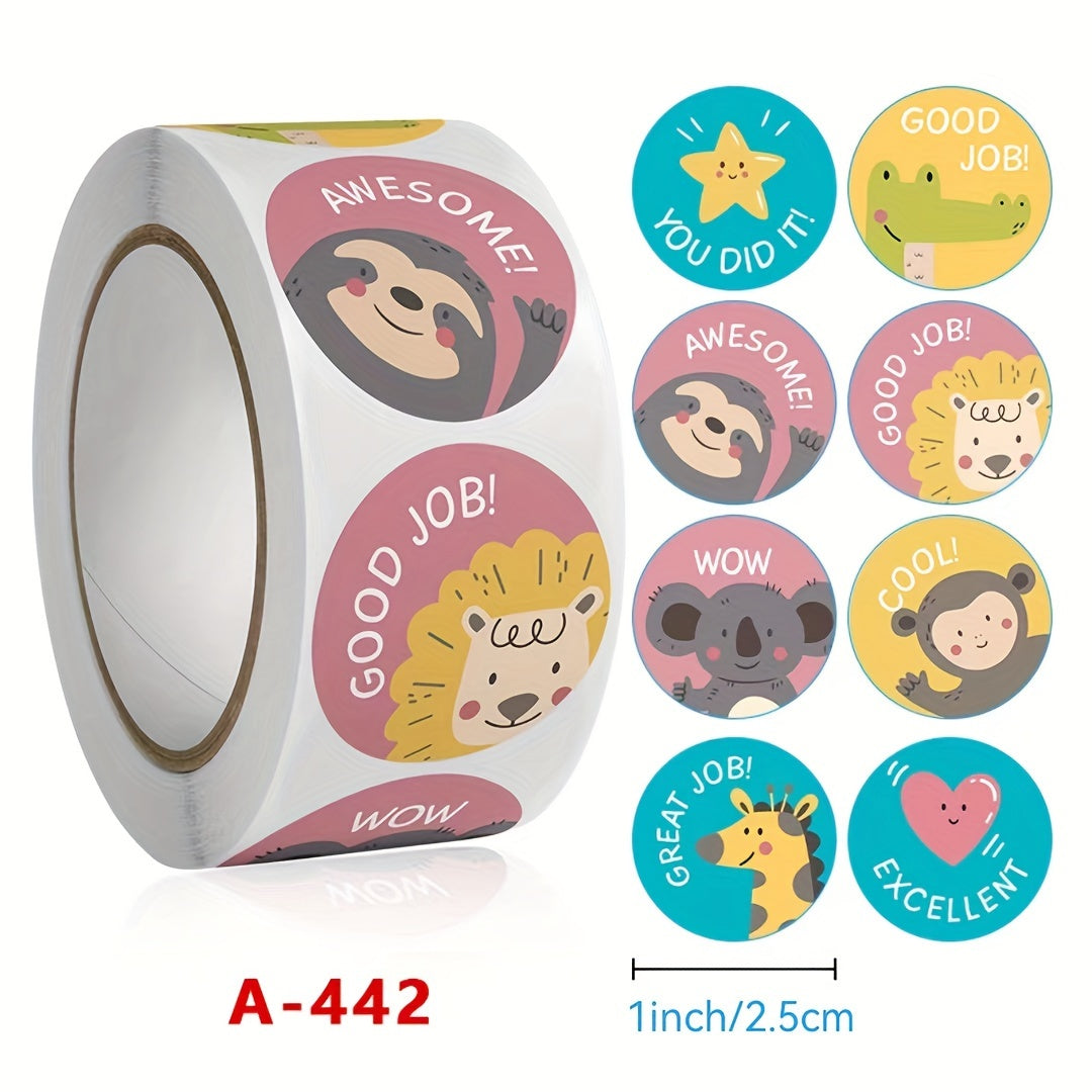 Encouragement Stickers - Small Stickers for Motivation