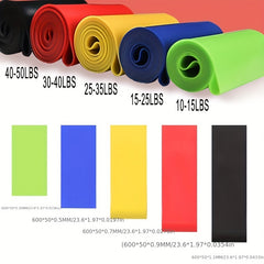 Resistance Band Set for Women: Leg, Thigh, Hip Training - Pilates Stretch Belt