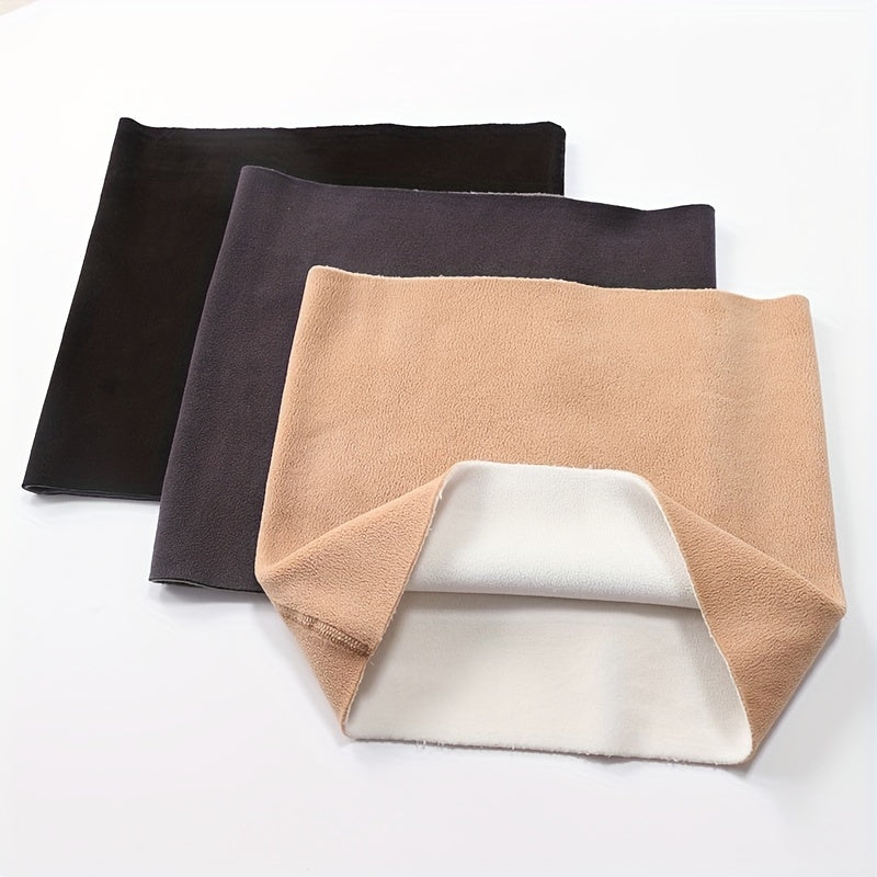 Double Sided Velvet Waist Belt Warm Stomach Thickened Waist Belt