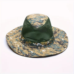 Camouflage Fishing Hat UV Protection Lightweight Hat