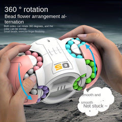 Magic Cube Manual & Brain Toy: 2-Person Battle Stress Relief