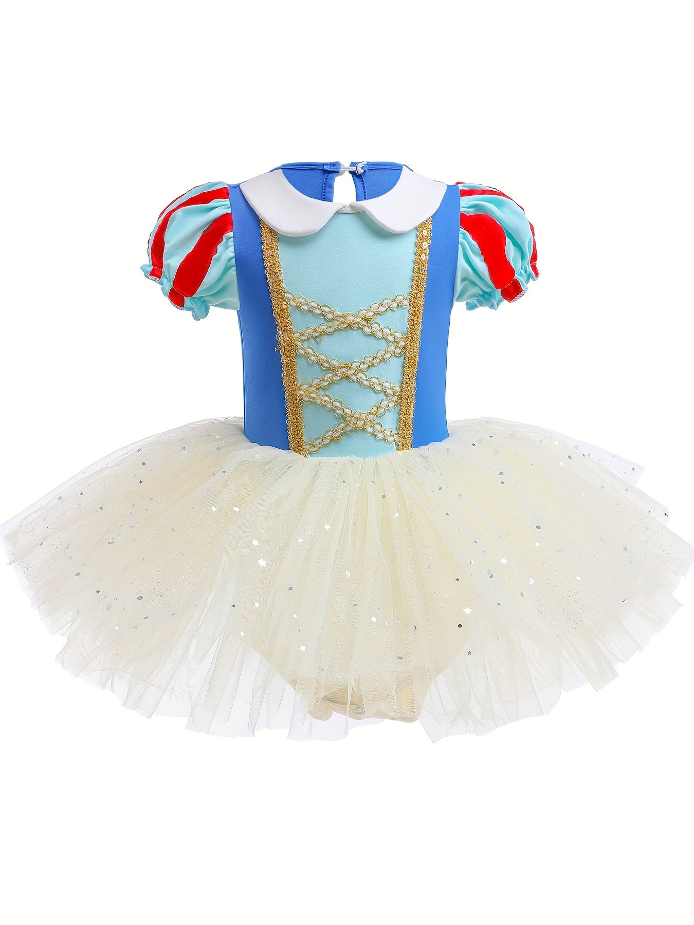 Princess Cosplay Ballet Leotard Splicing Dance Tutu Dress