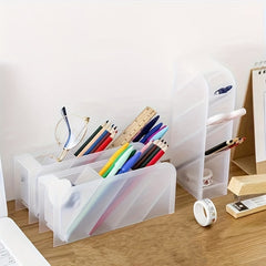 Desktop Stationery Cosmetics Storage Box Matte Pencil Holder